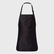 Full-Length Apron with Pouch Pocket