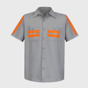 Enhanced Visibility Industrial Work Shirt